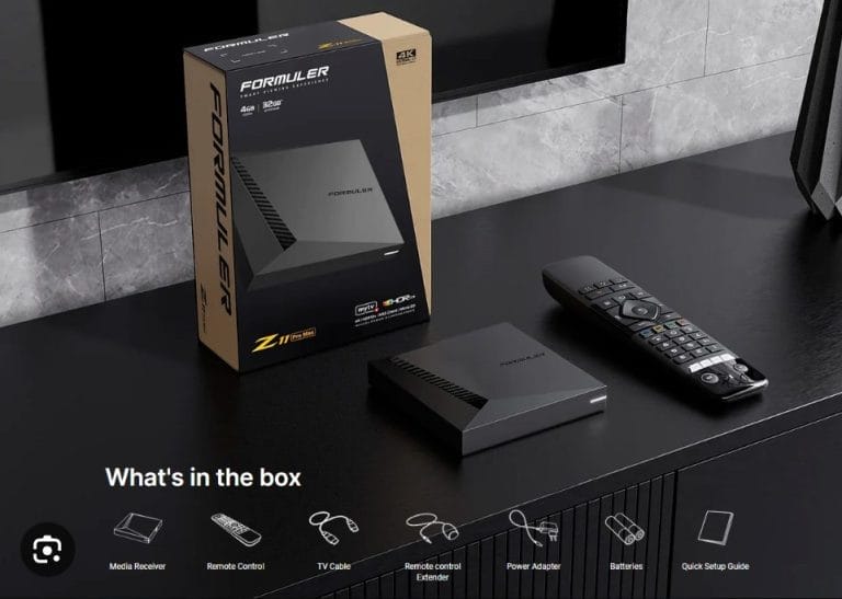 Instruktionsbild för IPTV på Formuler‑box – guide för IPTV‑installation